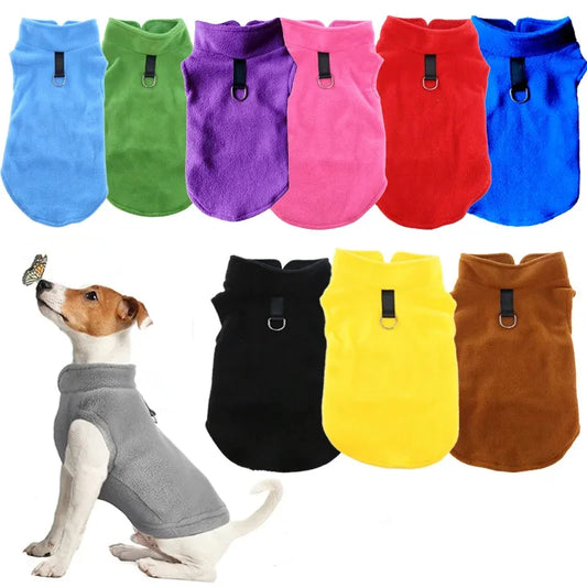 Pamper your Precious pup with our Super-Soft Fleece Dog Clothes